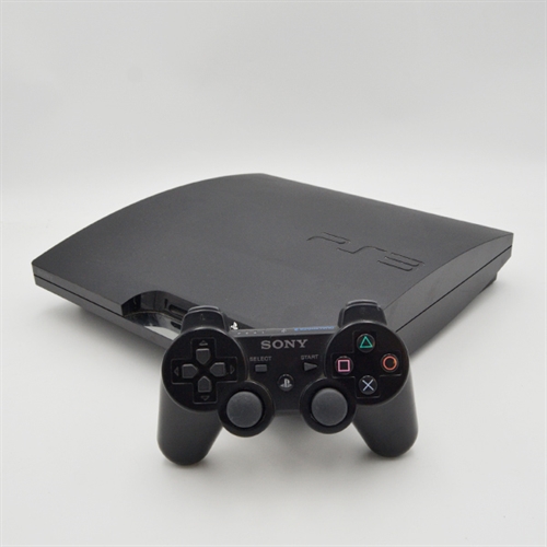 Playstation 3 Konsol - Slim 160 GB - SNR 03-27456822-64488763-CECH-2504A (B Grade) (Genbrug)